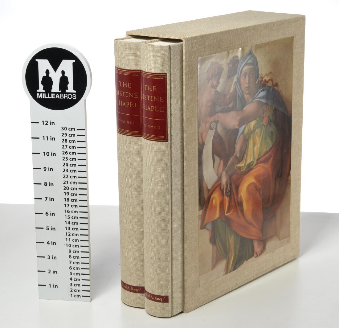BOOKS: (2) Vols The Sistine Chapel, 1991, ltd. ed. (1 of 9)