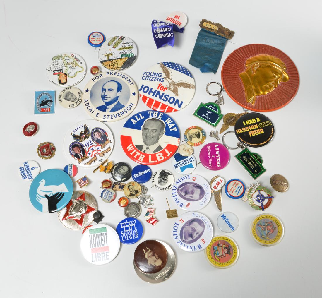 Group of vintage pin-backs and buttons (1 of 6)