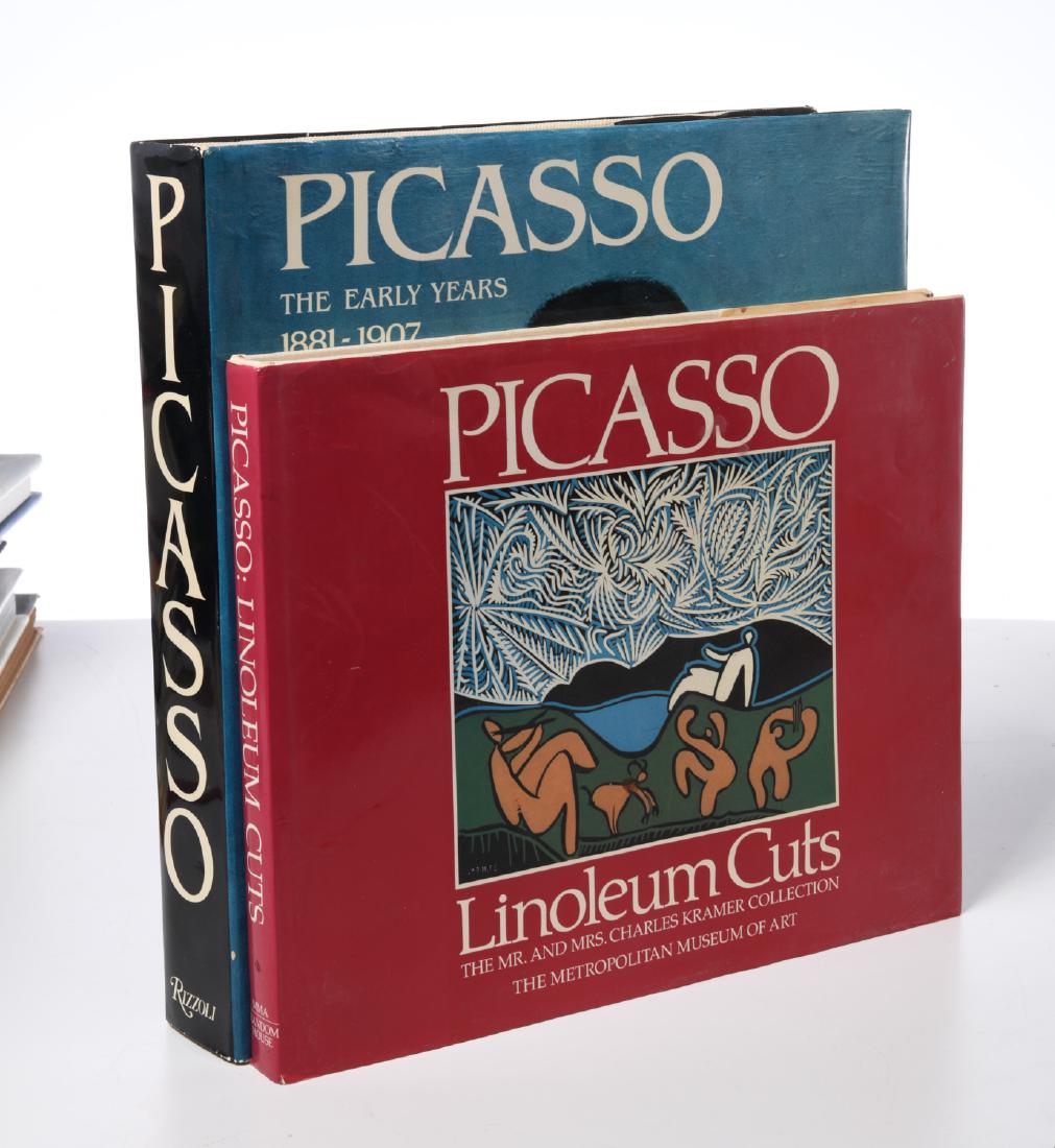 BOOKS: (2) Picasso, Early Years & Linoleum Cuts (1 of 6)