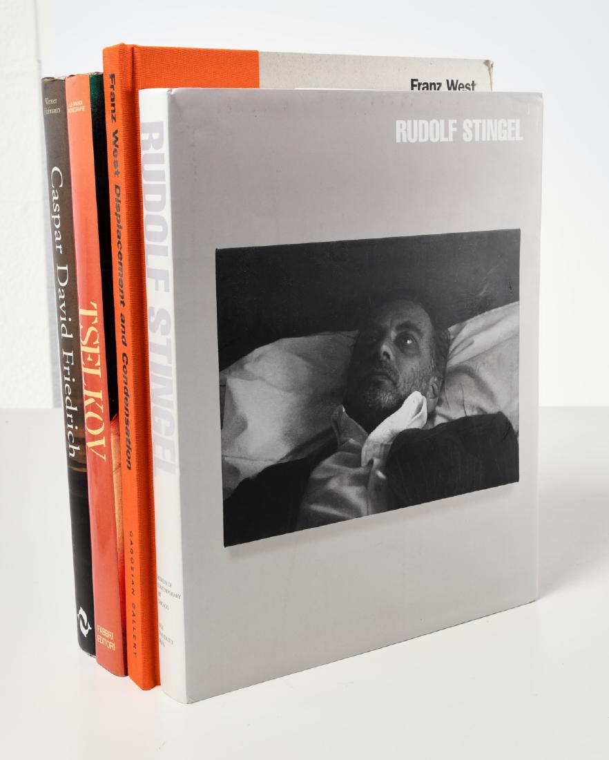 BOOKS: (4) Vols art incl. Tselkov, Stingel (1 of 10)