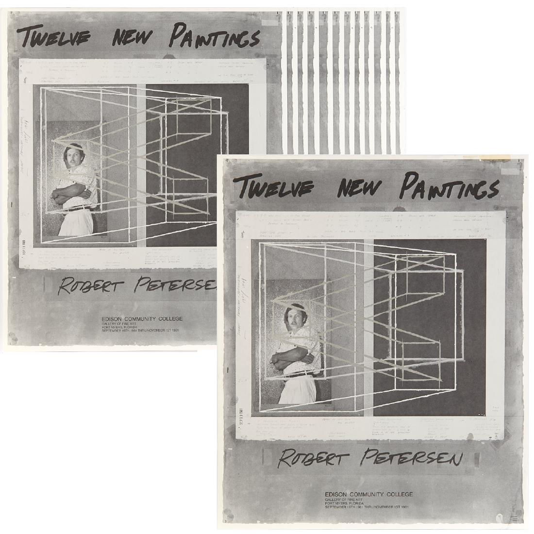 Robert Petersen, (14) prints, 1981 (1 of 9)