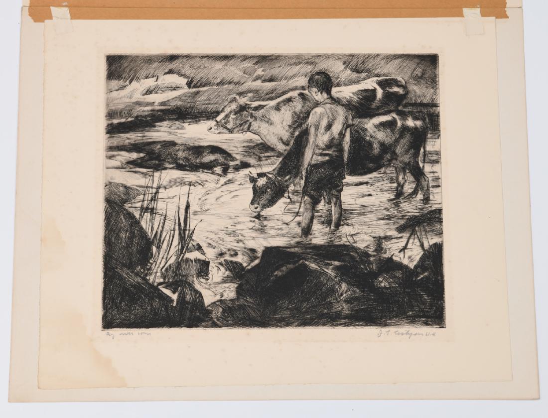 John Costigan, etching (1 of 6)