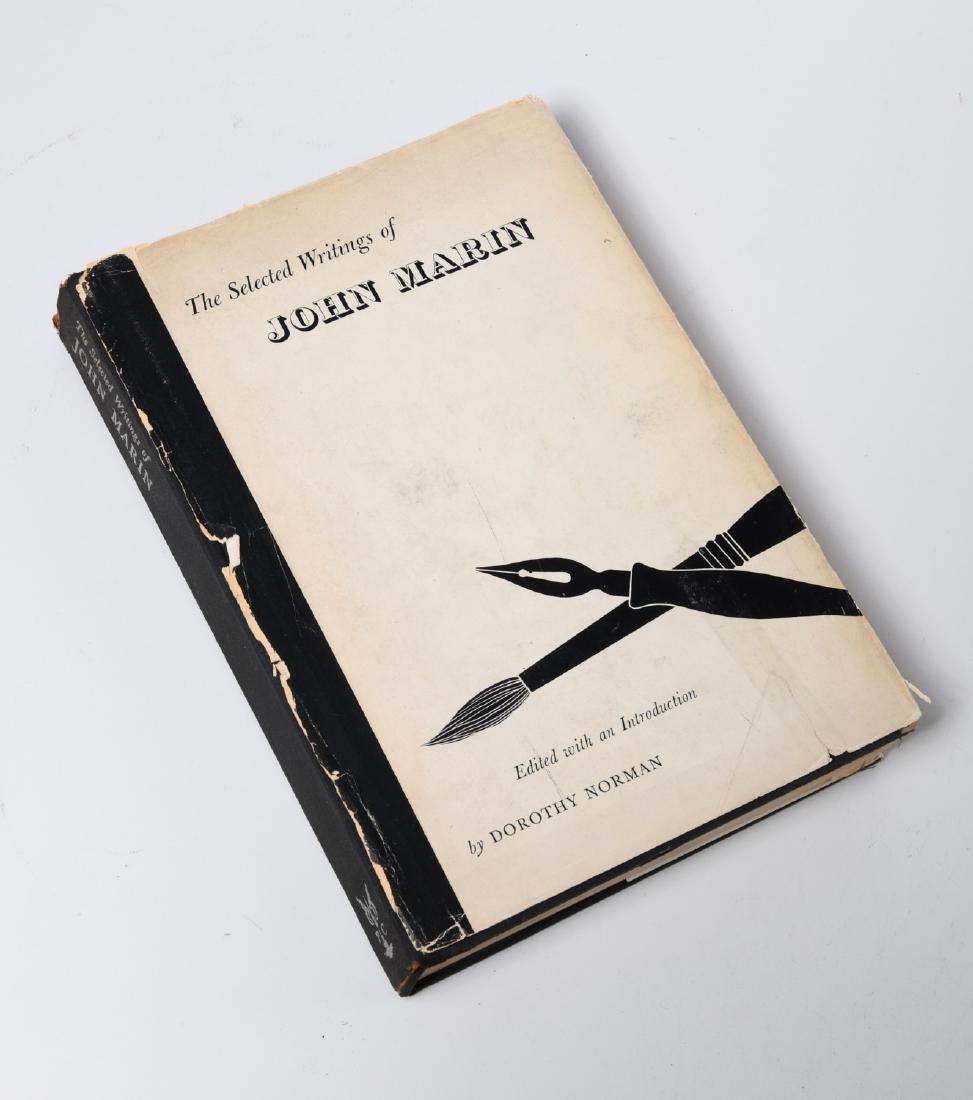 BOOKS: John Marin, Selected Writings, signed (1 of 8)