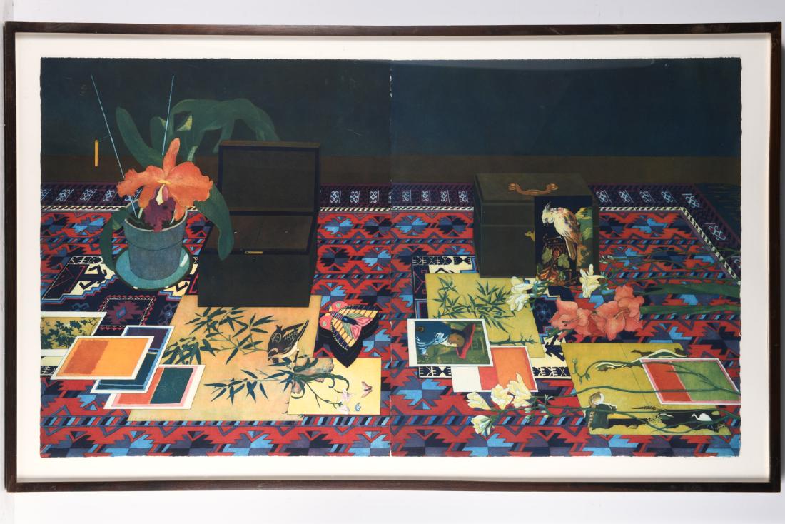 Katja Oxman, large format aquatint diptych (1 of 8)