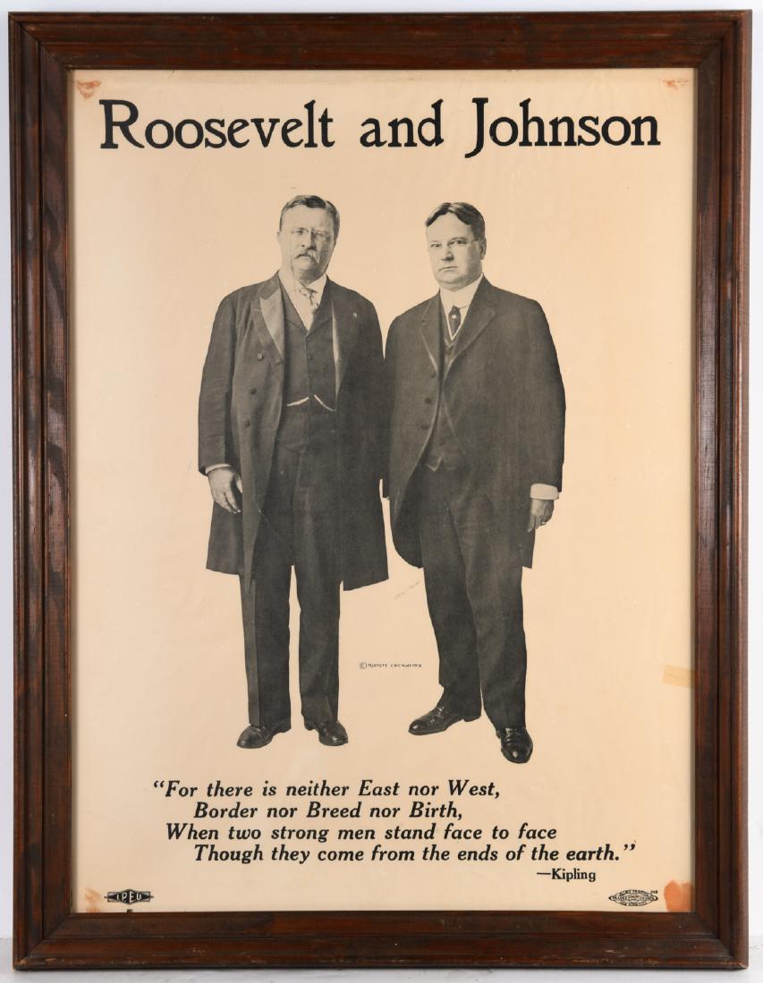 Roosevelt and Johnson campaign poster (1 of 7)
