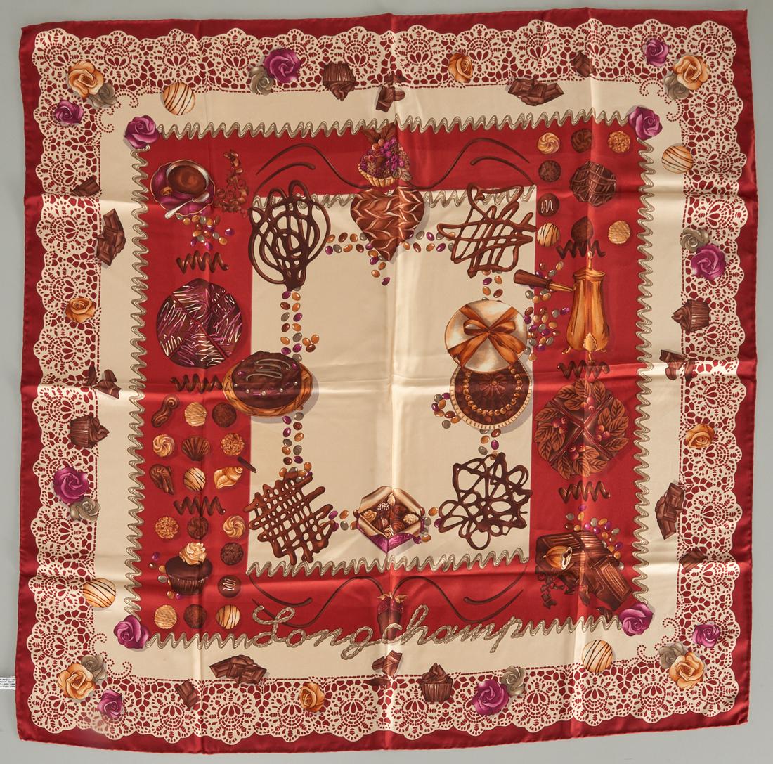 Longchamp silk scarf (1 of 5)