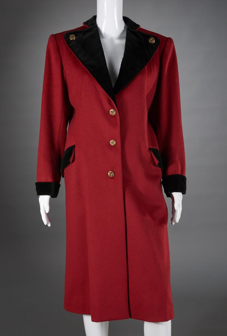 Vintage Yves Saint Laurent ladies coat (1 of 6)