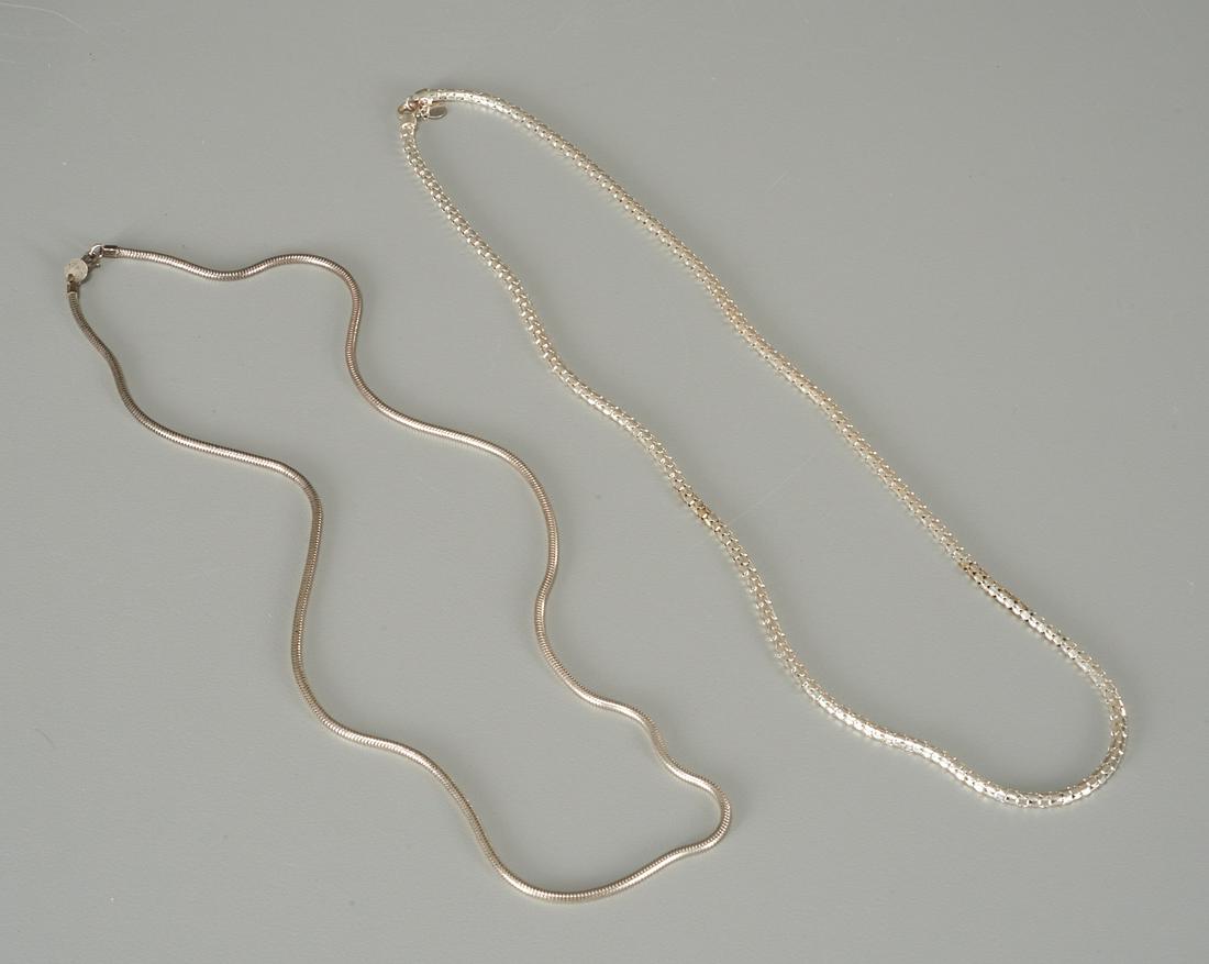 (2) Tiffany & Co. sterling silver chains (1 of 4)
