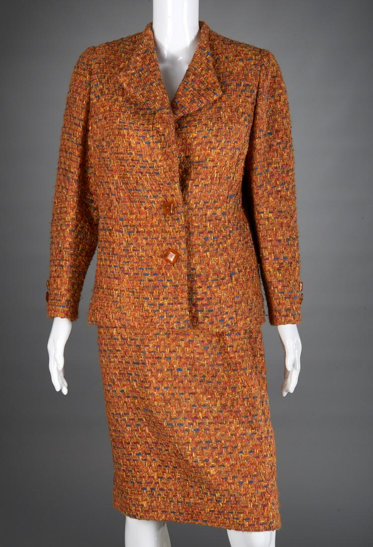 Ladies Akira Isogawa boucle skirt suit (1 of 6)