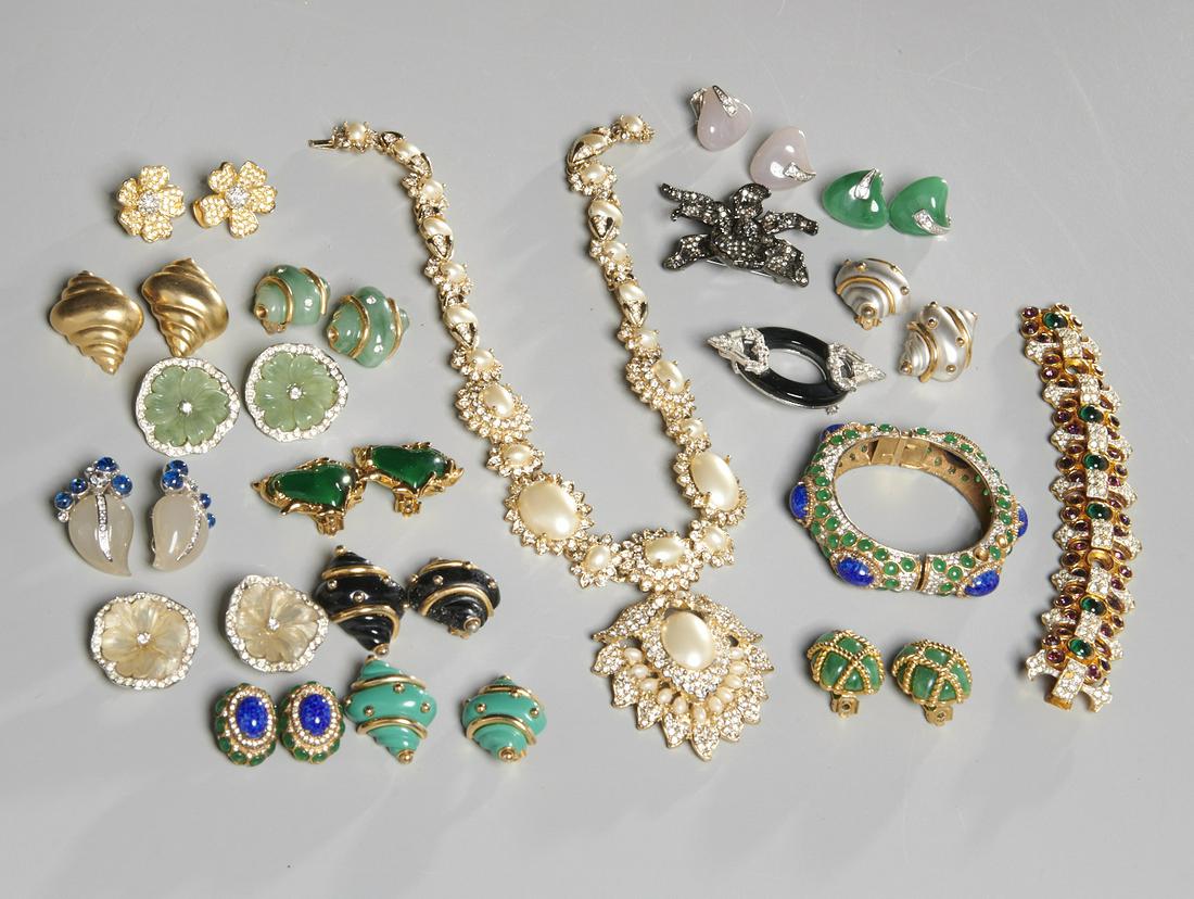 Group of Kenneth Lane costume jewelry (1 of 9)