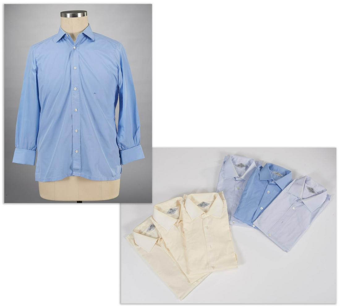 Group of Hermes men's bespoke dress shirts (1 of 7)
