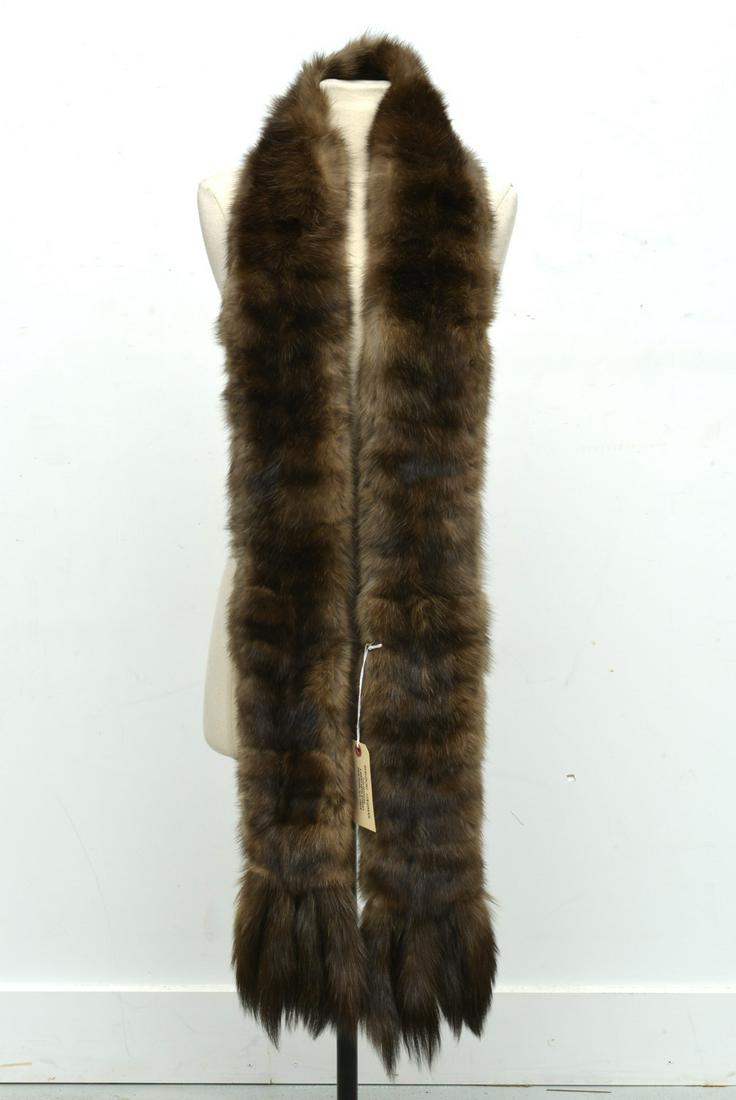 James Galanos Russian sable wrap boa (1 of 4)