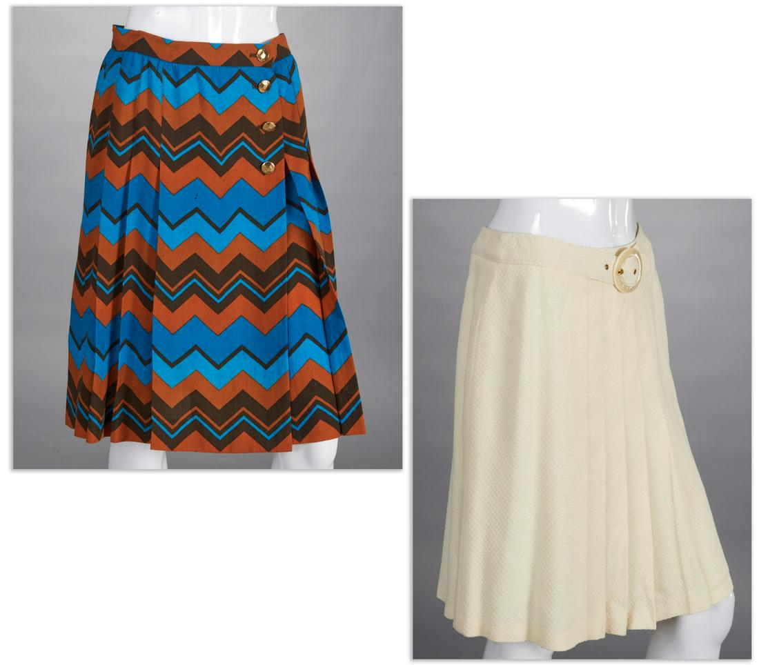 Ladies Valentino & Yves Saint Laurent skirts (1 of 12)