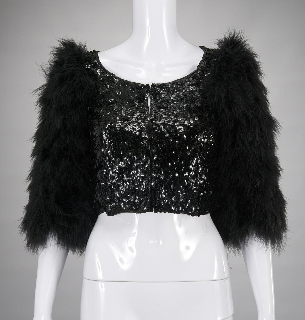 Cynthia Rose black evening wear jacket (1 of 6)