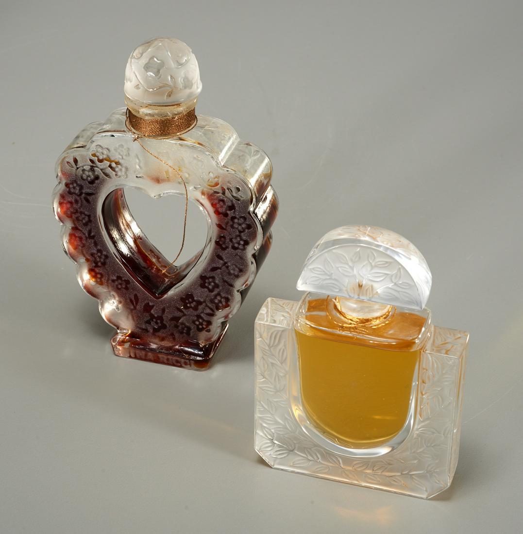 (2) Lalique France perfume bottles (1 of 9)