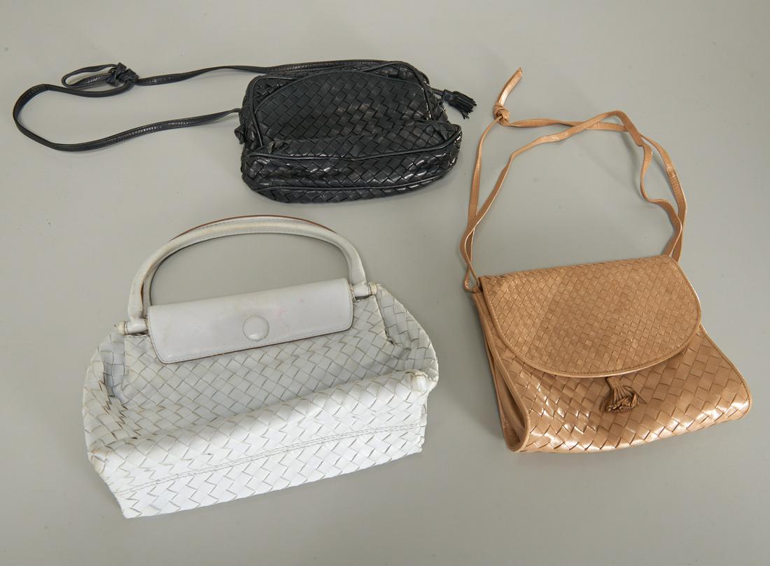 Group of Bottega Veneta braided leather purses (1 of 6)