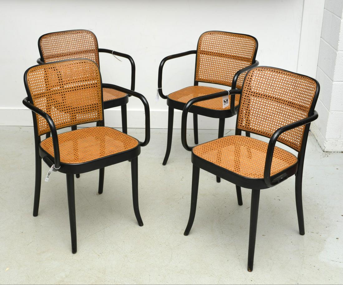 (4) Josef Hoffmann / Stendig bentwood armchairs (1 of 5)
