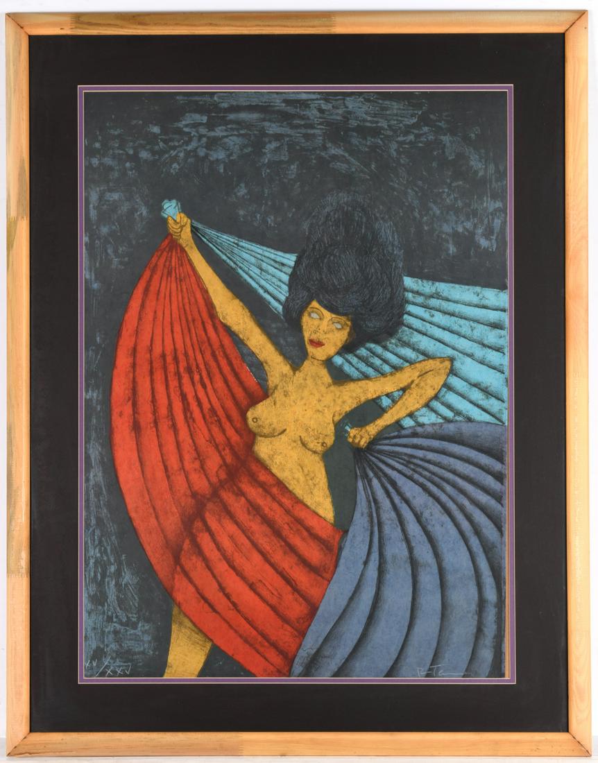 Rufino Tamayo, large lithograph (1 of 9)