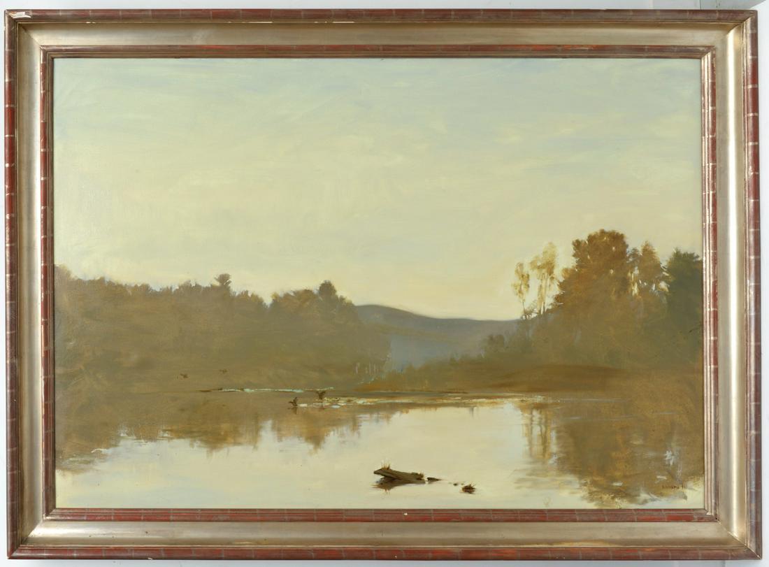 Bruce North, large scale painting (1 of 7)