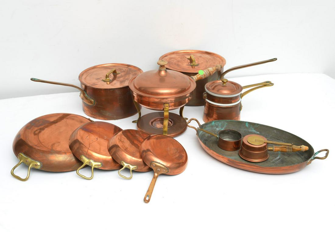Collection Bazar Francais copper cookware (1 of 10)
