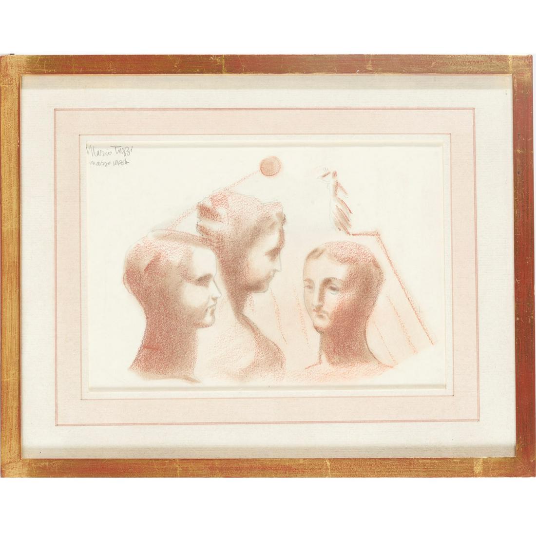 Mario Tozzi, drawing, 1964 (1 of 9)