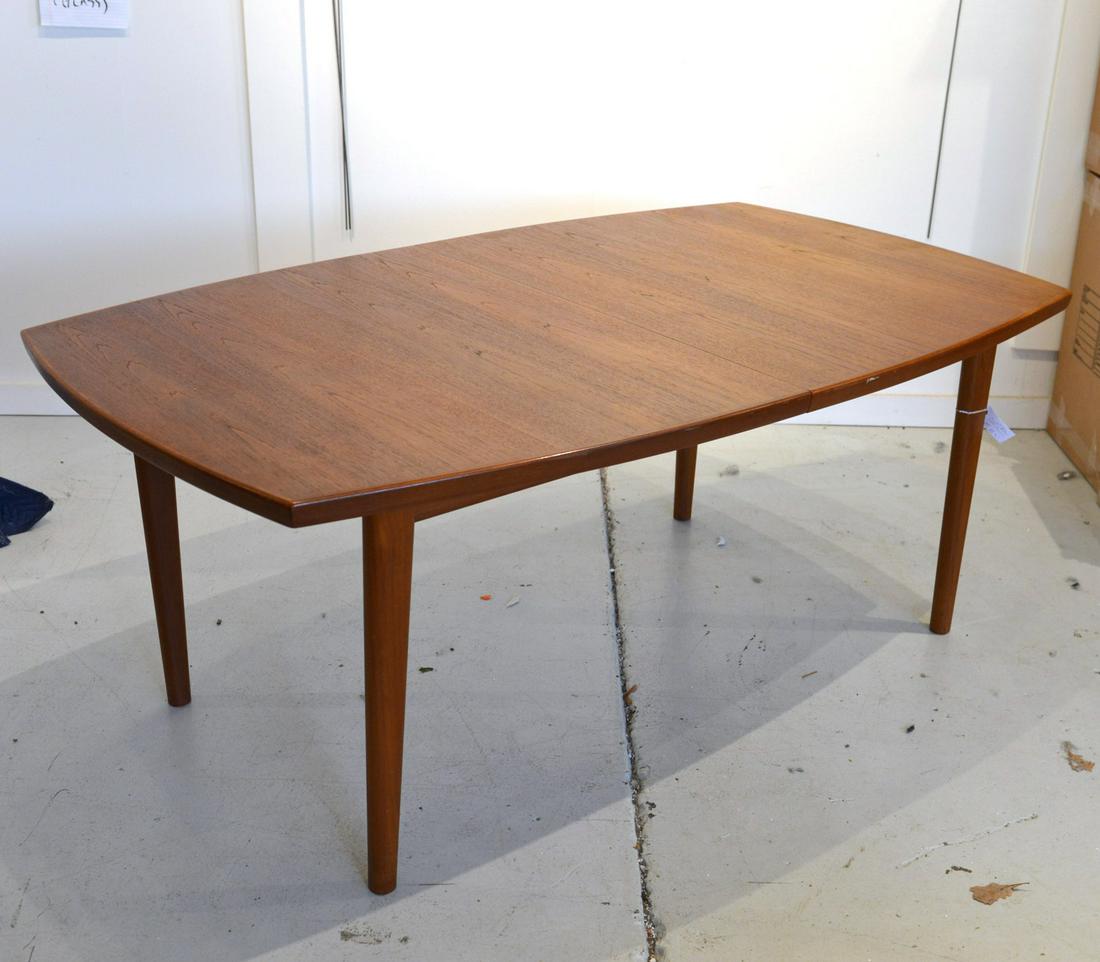 Danish Modern teak extension dining table (1 of 10)