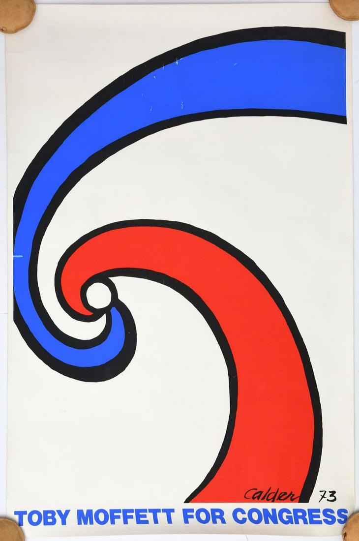 Alexander Calder, large serigraph poster (1 of 5)