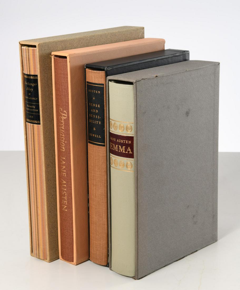BOOKS: (4) vols LEC, Jane Austen (1 of 10)