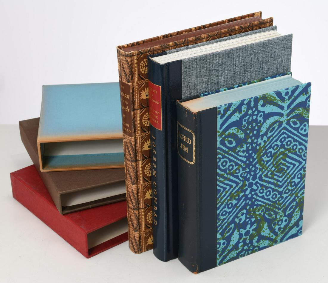BOOKS: (3) Vols LEC, Joseph Conrad (1 of 9)