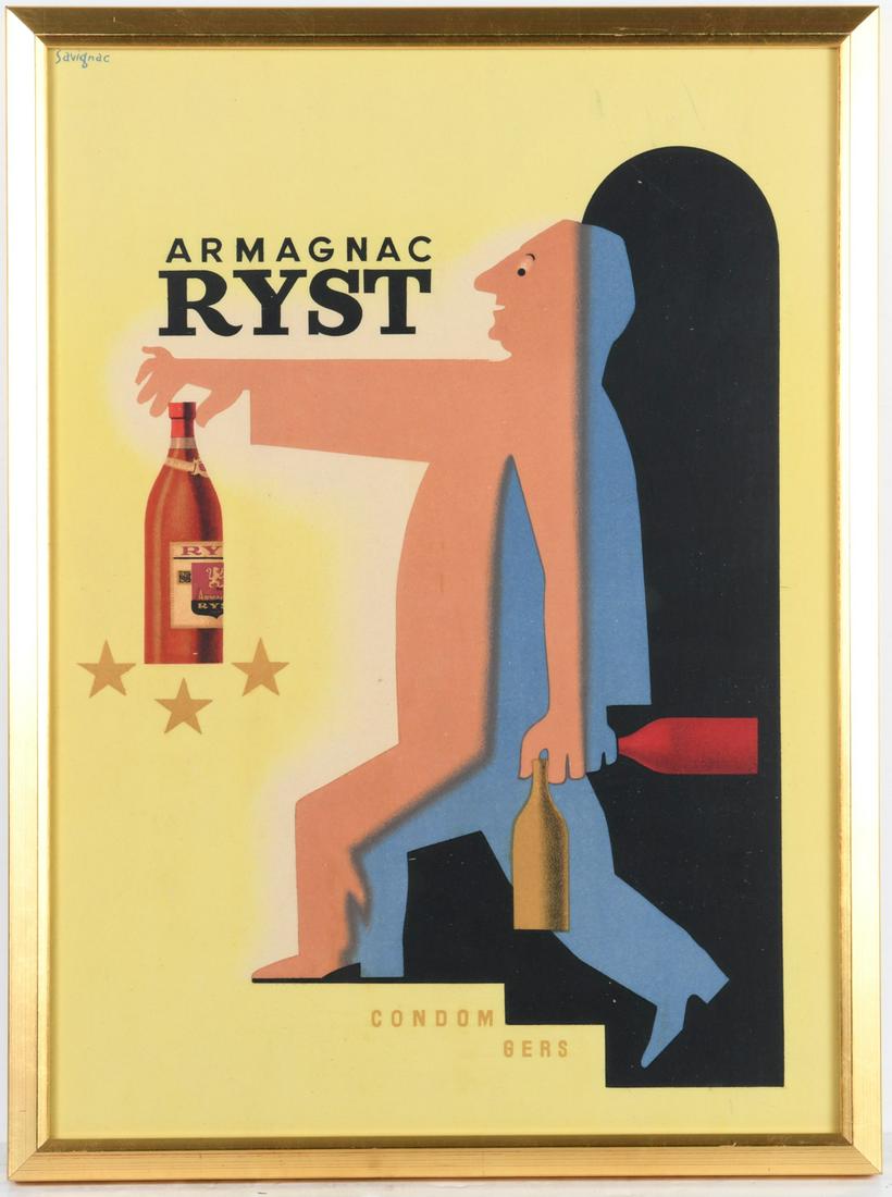 Raymond Savignac, Armagnac Ryst poster (1 of 10)