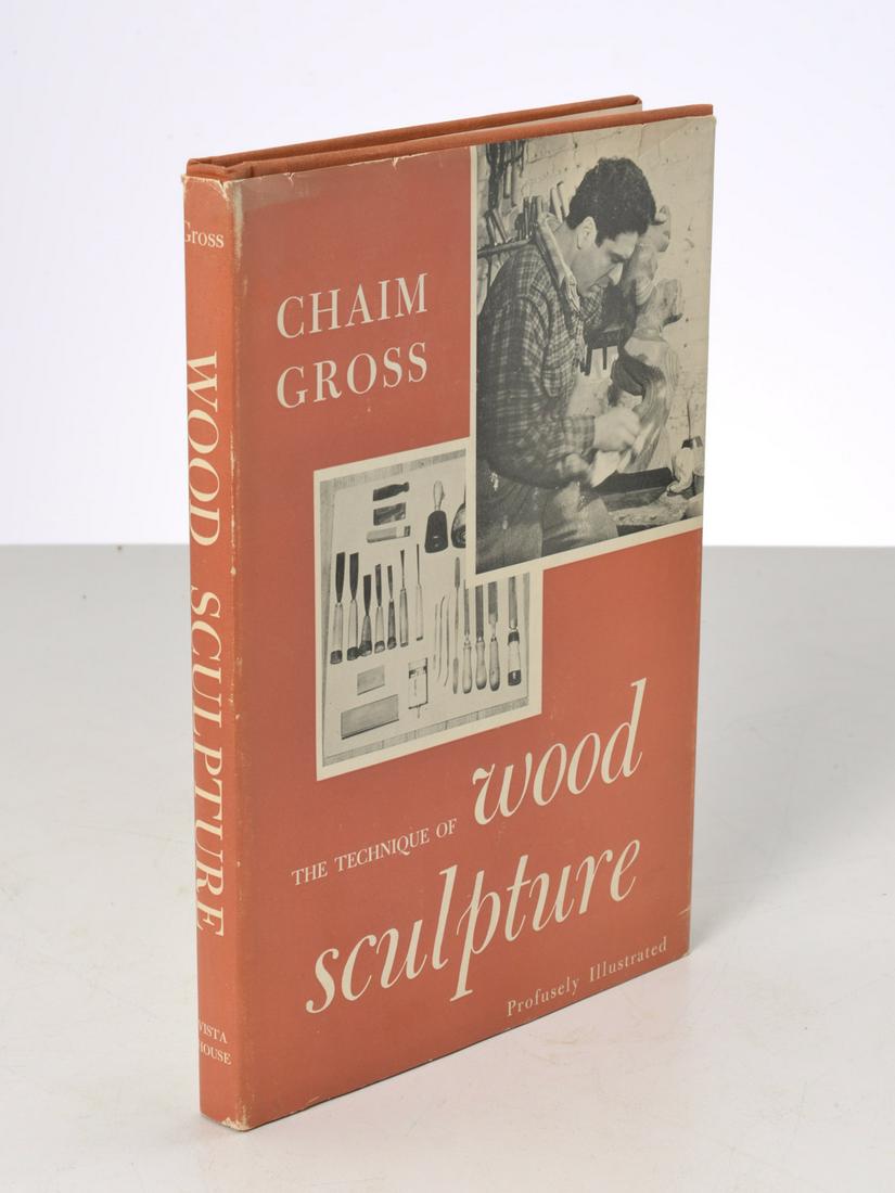 BOOKS: Chaim Gross, signed with drawing (1 of 6)