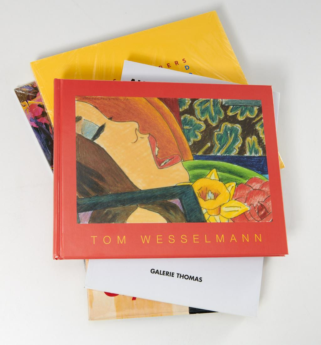 BOOKS: (6) Artists, incl. Wesselman, Lewitt, Judd: BOOKS: (6) Artists, incl. Wesselman, Lewitt, Judd, Six exhibition catalogs, includes: 1) Tom Wesselman, Maxwell Davidson Gallery, 2005, hardcover; 2) Alexander Archipenko Sculptures, Galerie Thomas, 2