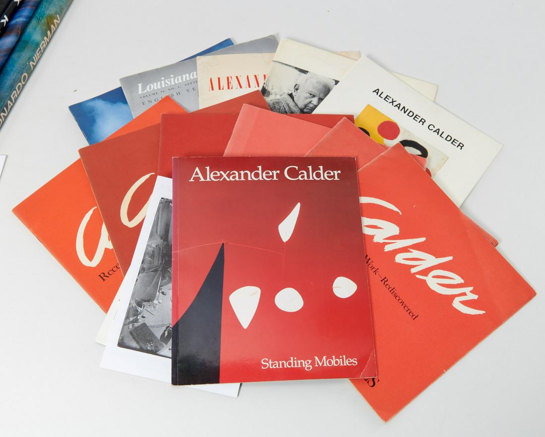 Calder catalogs incl. (7) Perls Gallery 1967-1975 (1 of 4)