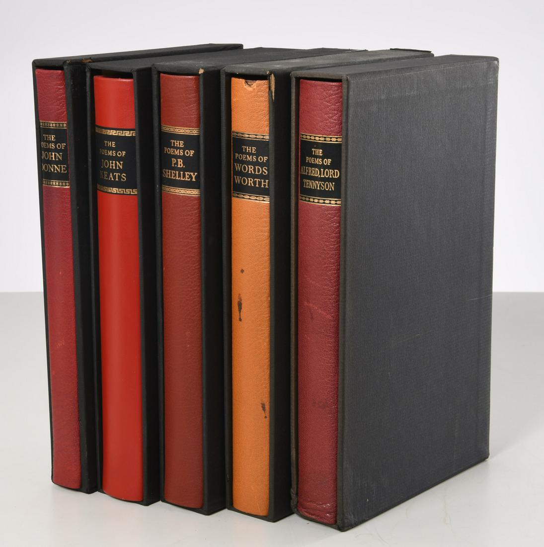 BOOKS: (5) Vols Poems of Keats, Donne, etc (1 of 11)