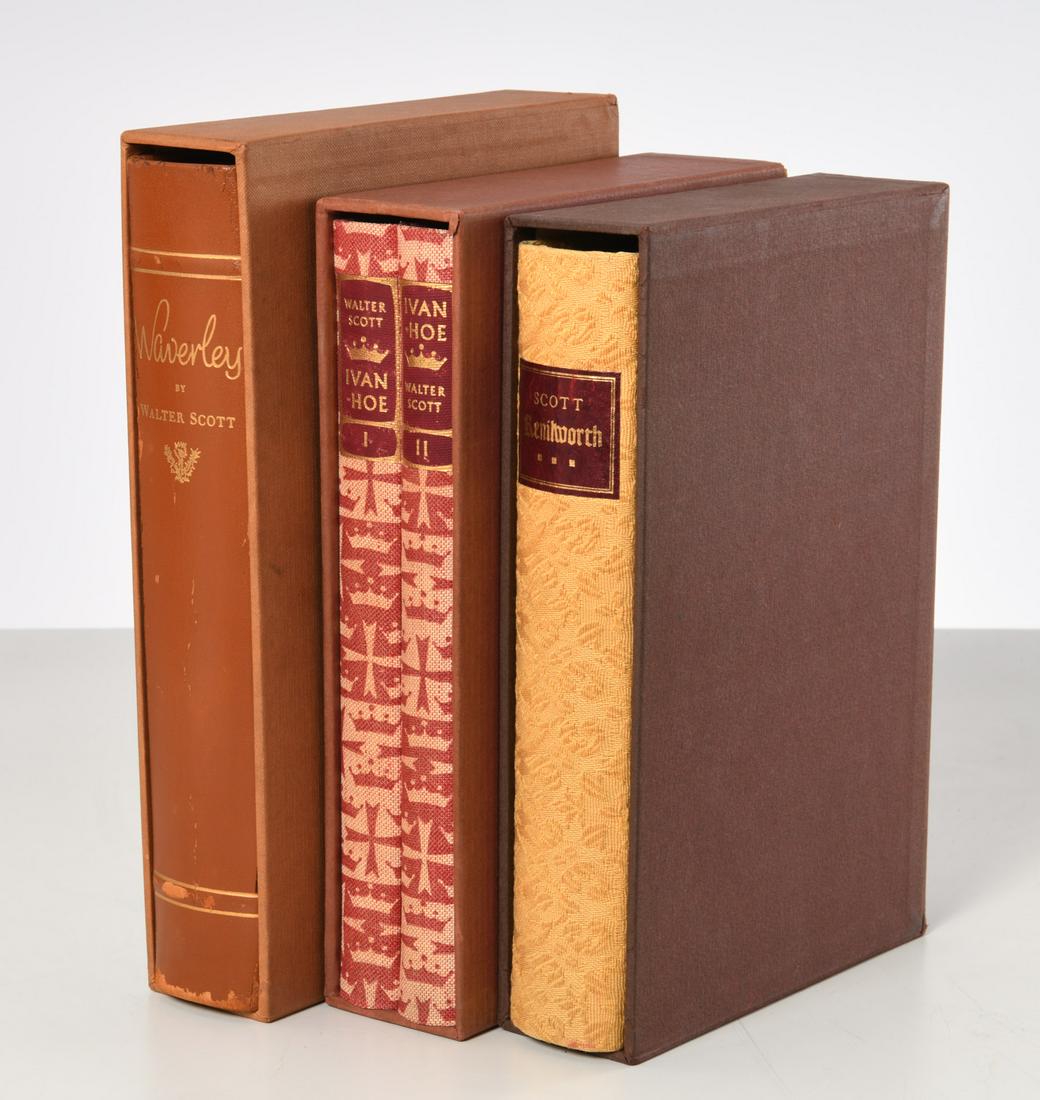 BOOKS: (3) Vols LEC, Sir Walter Scott (1 of 11)