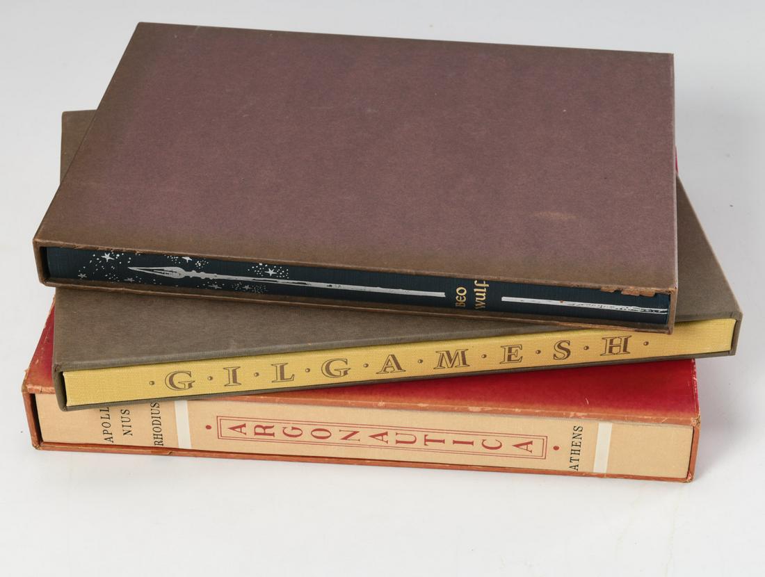 BOOKS: (3) Vols LEC, epic poems (1 of 7)