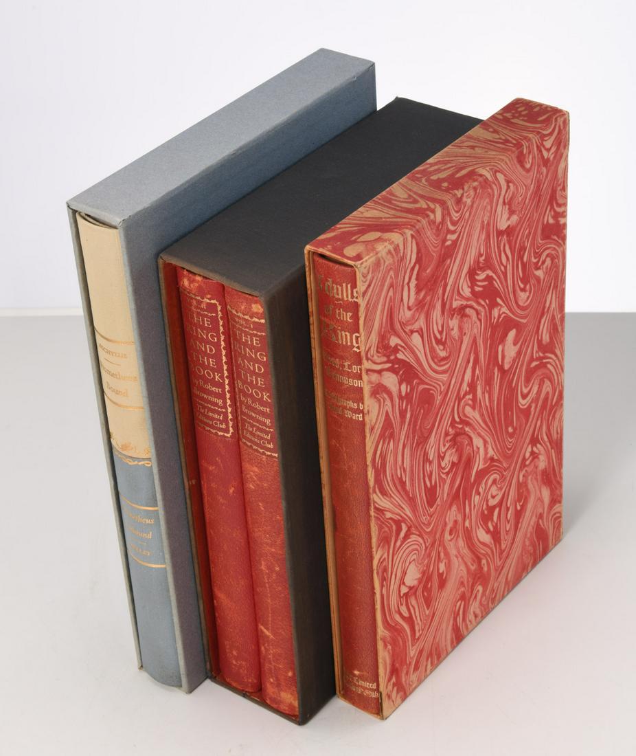 BOOKS: (3) Vols LEC, epic poems (1 of 6)