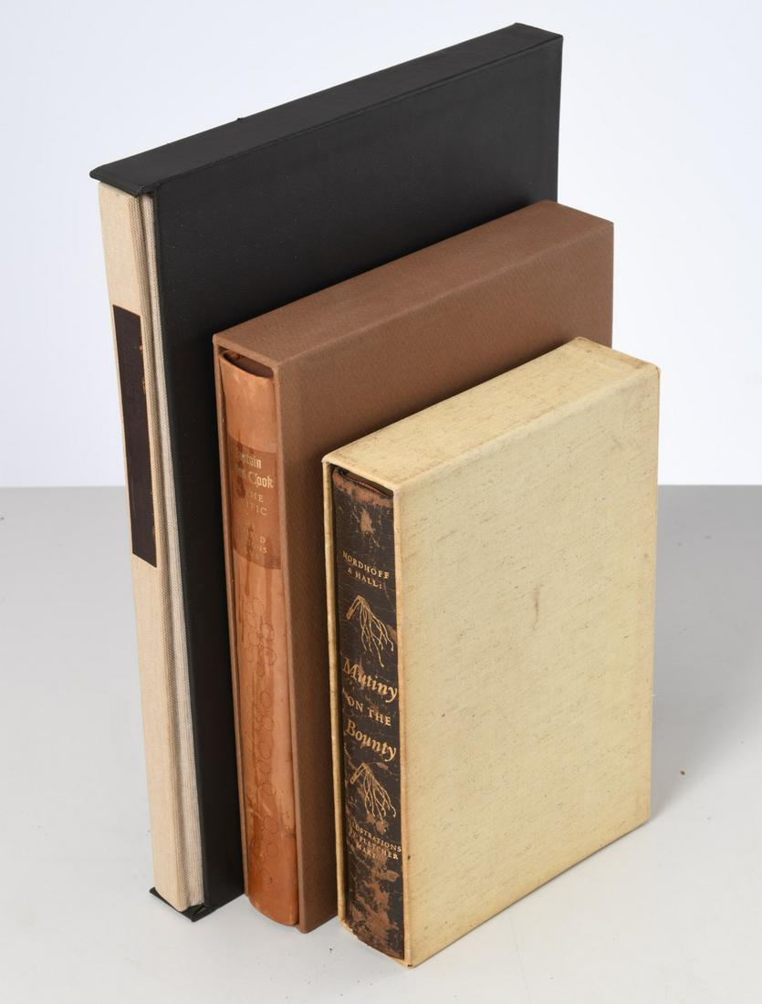 BOOKS: (3) Vols LEC, South Sea Voyages (1 of 10)