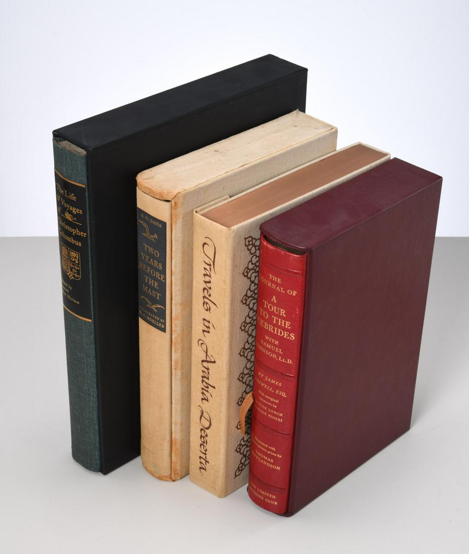 BOOKS: (4) Vols LEC, Travel & Exploration (1 of 12)