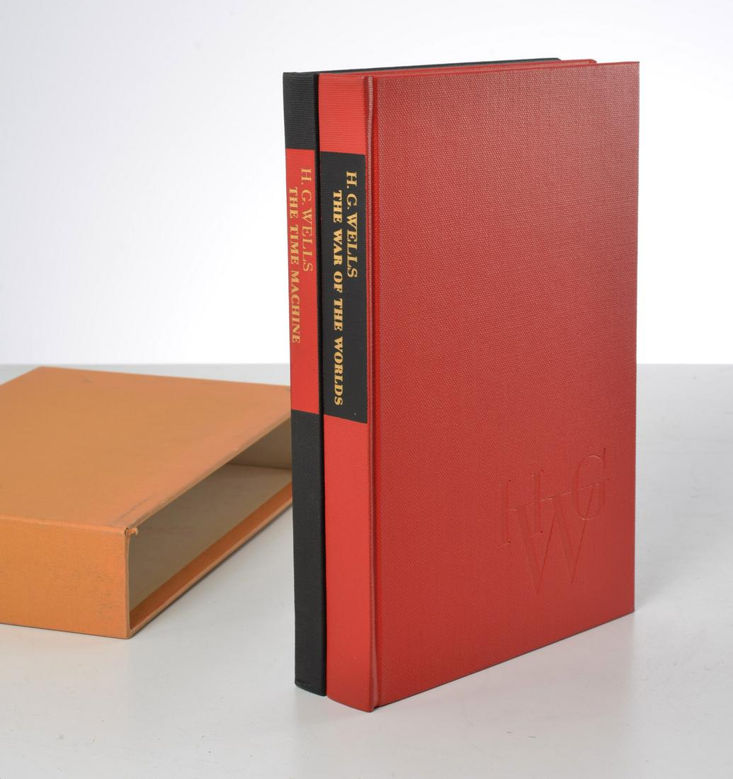 BOOKS: LEC, H.G. Wells, War Worlds / Time Machine (1 of 11)