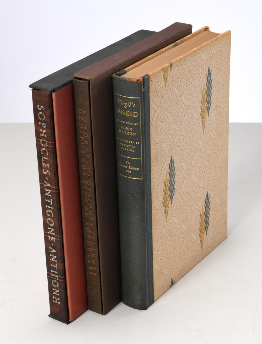BOOKS: (3) Vols LEC, Sophocles, Virgil (1 of 7)