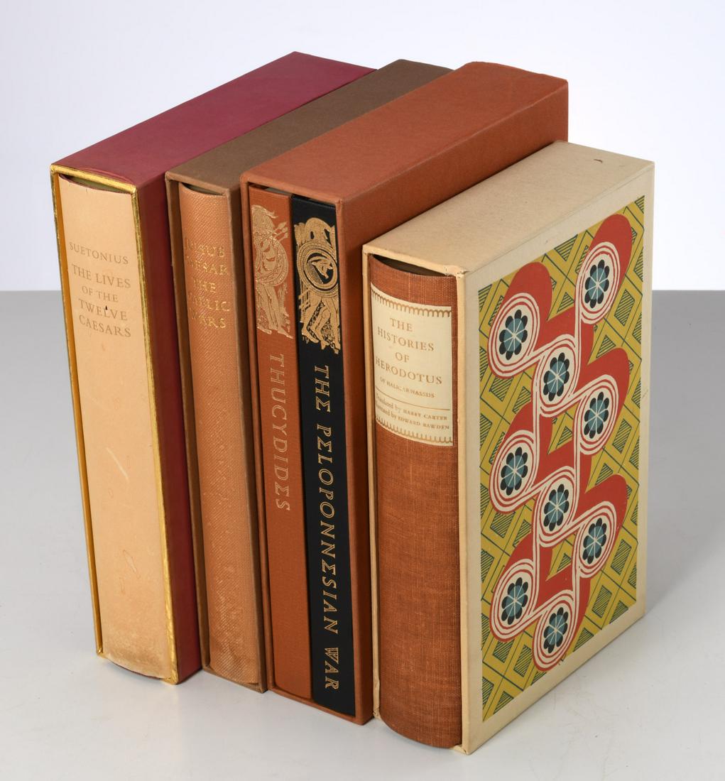 BOOKS: (4) Vols, LEC, Greek & Roman history (1 of 9)