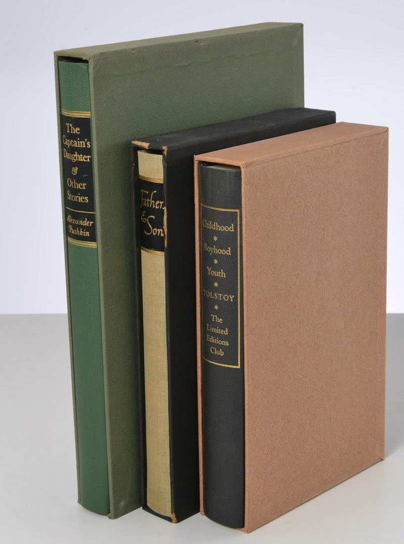 BOOKS: (3) Vols Russian literature (1 of 9)