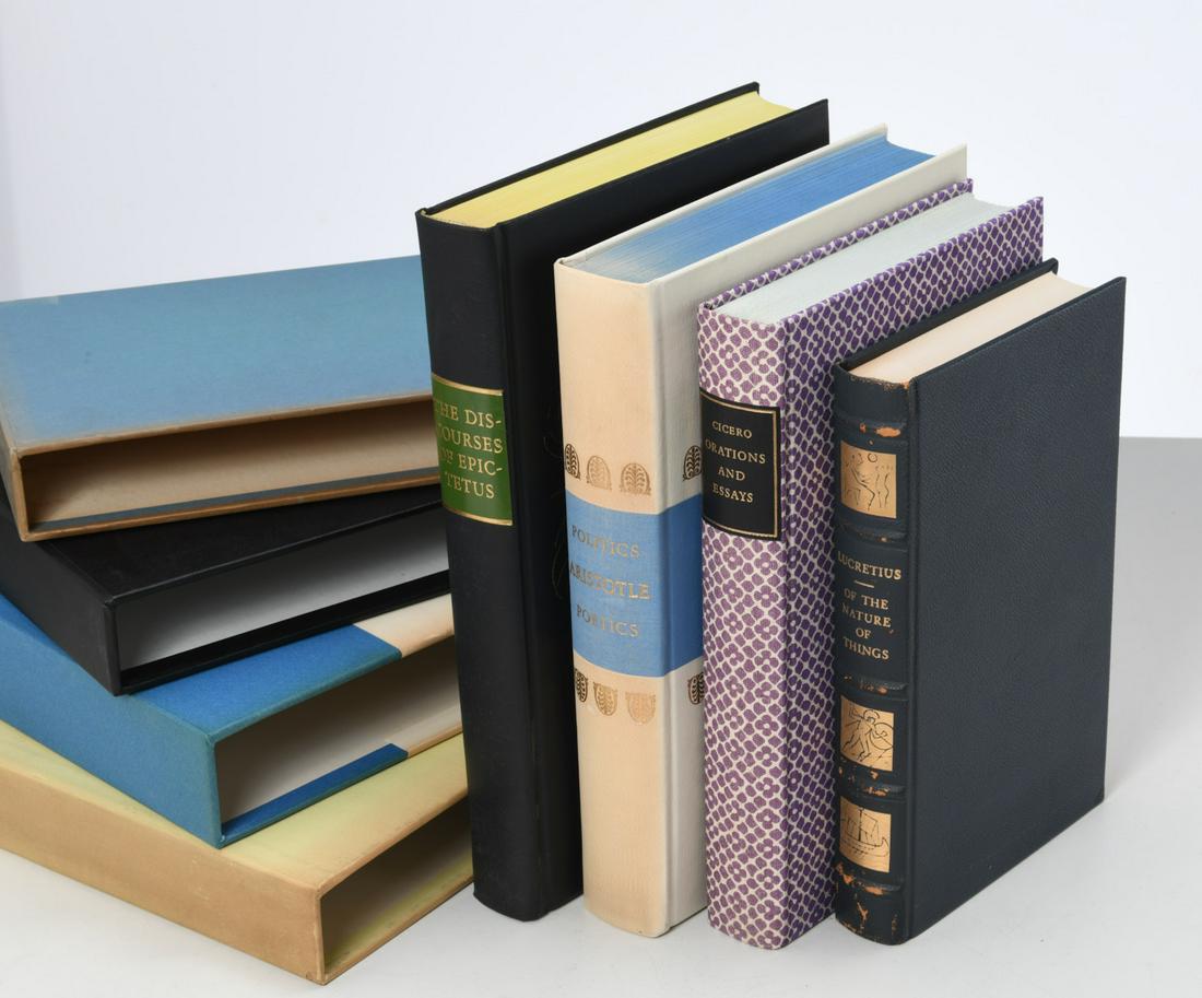 BOOKS: (4) Vols LEC, Classical literature (1 of 8)