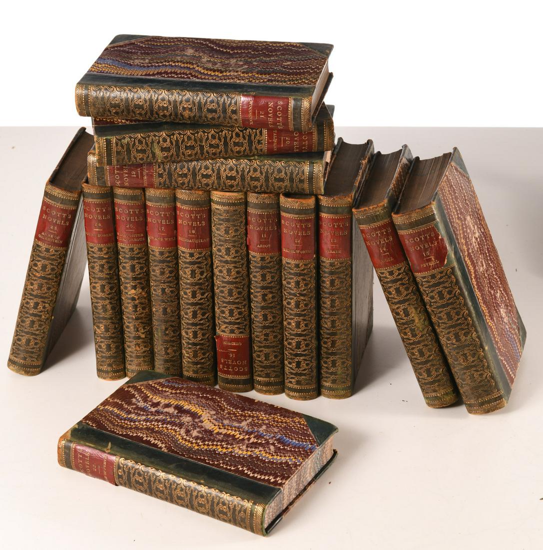 BOOKS: (25) Vols, The Waverly Novels, 1841-1863 (1 of 10)