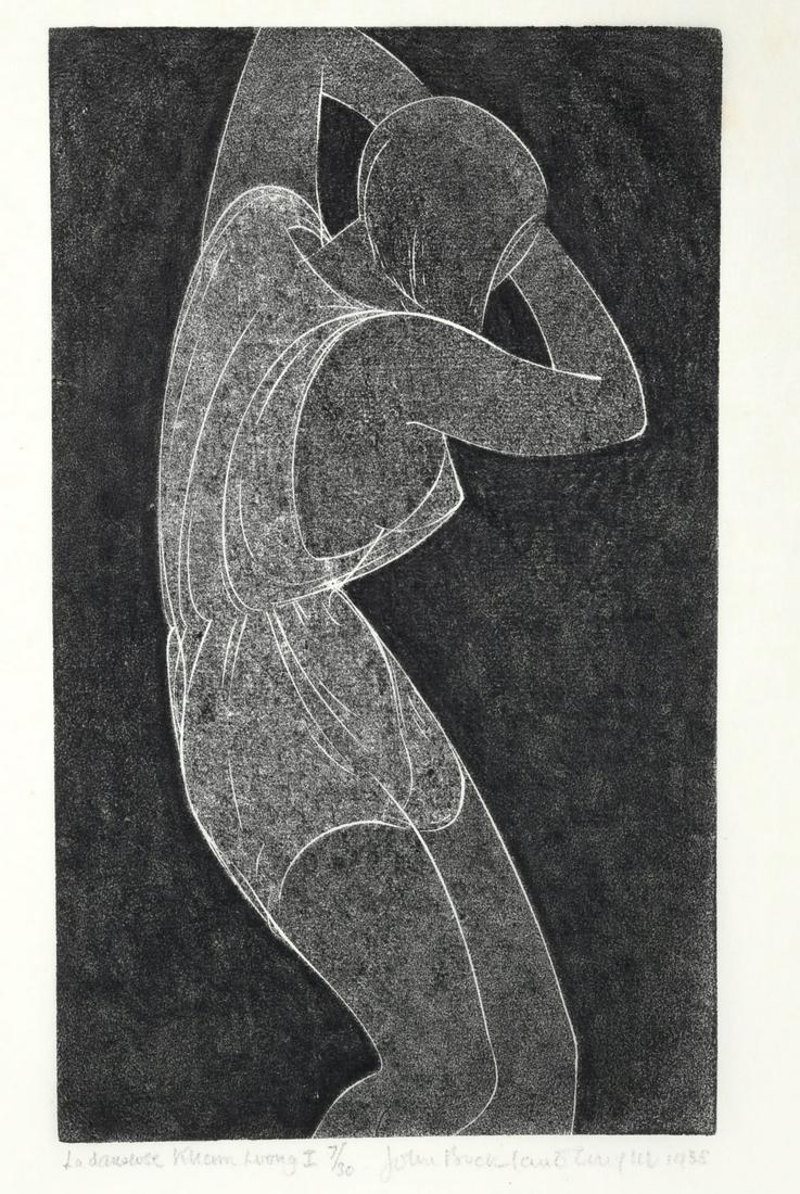 John Buckland Wright, wood engraving (1 of 9)
