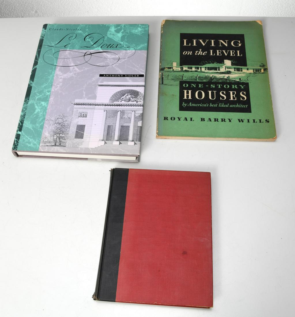 BOOKS: (3) Vols Architecture & Design (1 of 10)