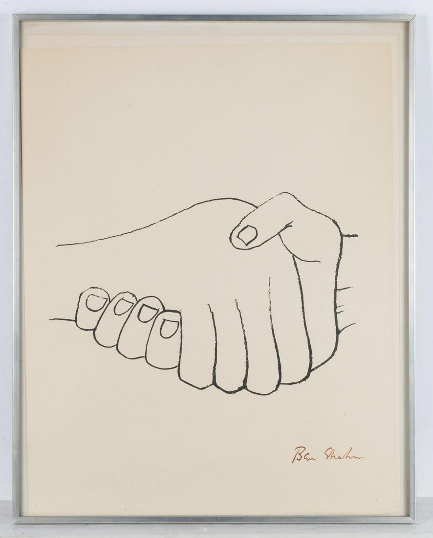 Ben Shahn, lithograph (1 of 5)