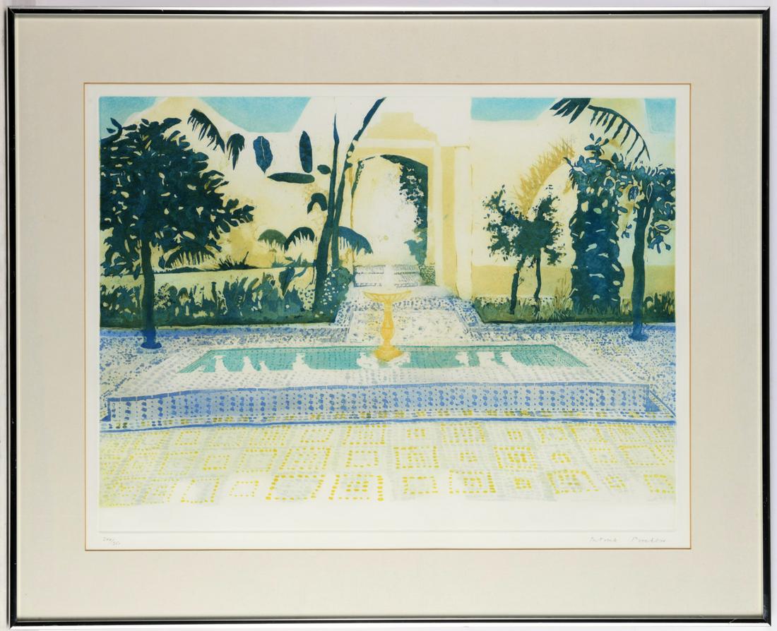 Patrick Procktor, etching (1 of 6)