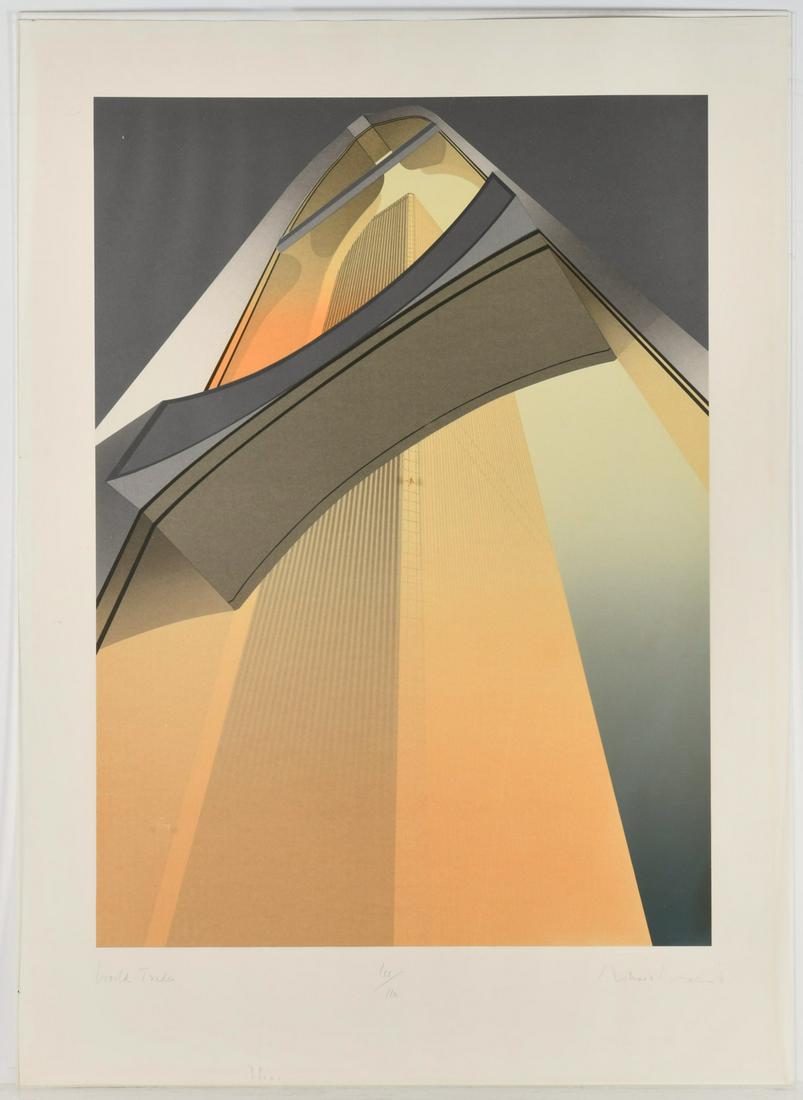 Richard Davies, World Trade Center screenprint (1 of 7)